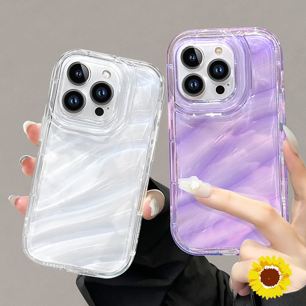 เคสโทรศัพท์มือถือสีแคนดี้แบบใสIPhoneXR 15 11 12 13 Pro Max 15 6 7 8Plus XS Max XS15 11PRO SE2020 2022 ป้องกันการตก