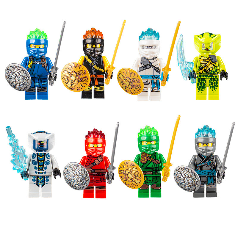 เข้ากันได้กับนินจา, นักรบอวกาศ, ซูเปอร์ฮีโร่, มินิฟิกเกอร์ทหาร, ของเล่นตัวต่อ, ของตกแต่งบนโต๊ะ