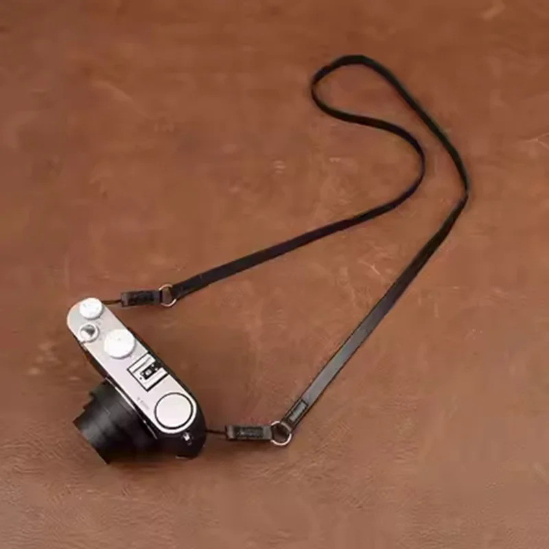 Genuine Leather Camera Strap Digital Camera Shoulder Strap SLR Neck Camera Strap Compatible for Fuji