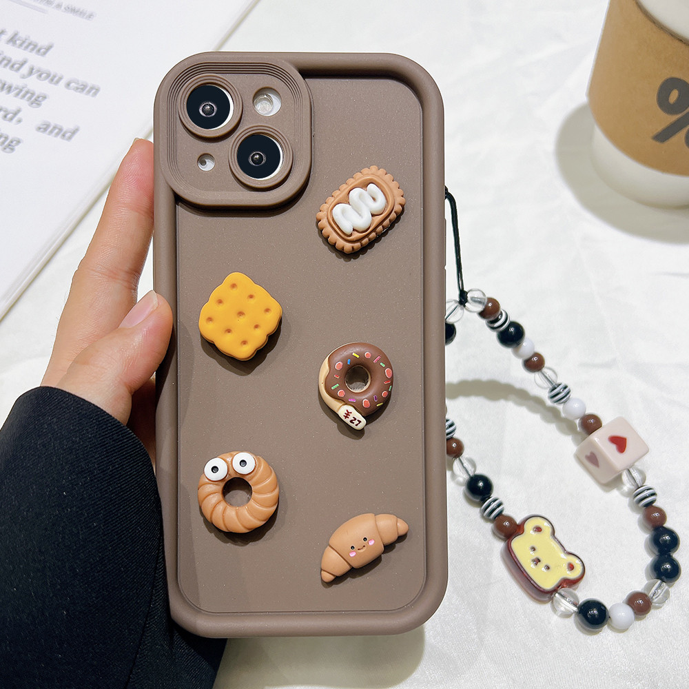 3D DIY เคส For Samsung A55 A15 A33 A35 S24 S23 A25 A53 A34 A05S A13 A14 A24 A54 Ultra 5G เคสโทรศัพท์แบบนุ่มน่ารัก