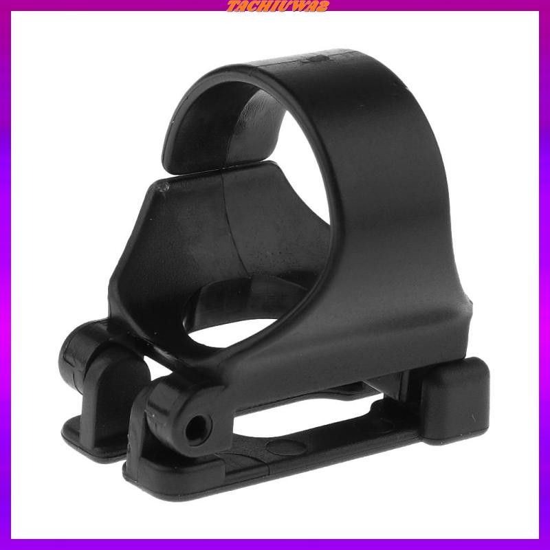 Snorkel Keeper Clip Attachement for Snorkeling Scuba Diving Underwater Equipment, Black