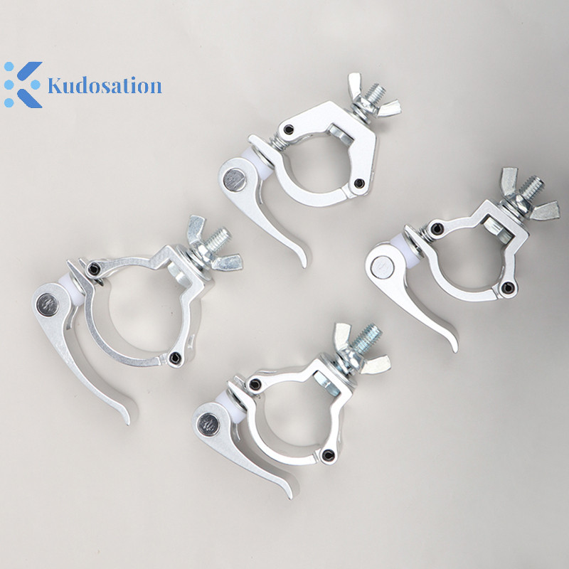 Kudosion Clamp Quick Release Clamp ท่ออลูมิเนียม Quick Release Clamp สําหรับ F24 Truss คุณภาพสูงอุปกรณ์เสริมเวที Nice