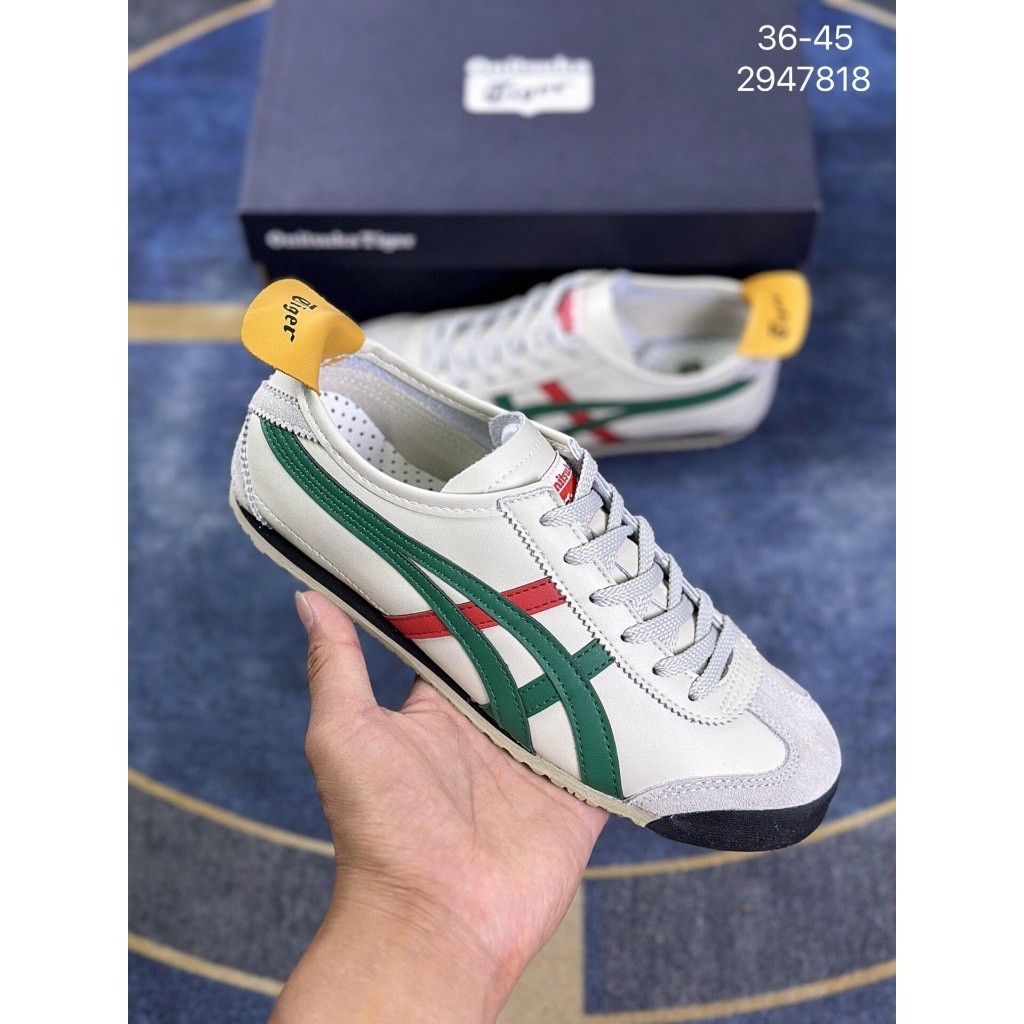 Onitsuka Tiger MEXICO 66 Asics Onitsuka Tiger Retro CLASSIC รองเท้าผ้าใบ