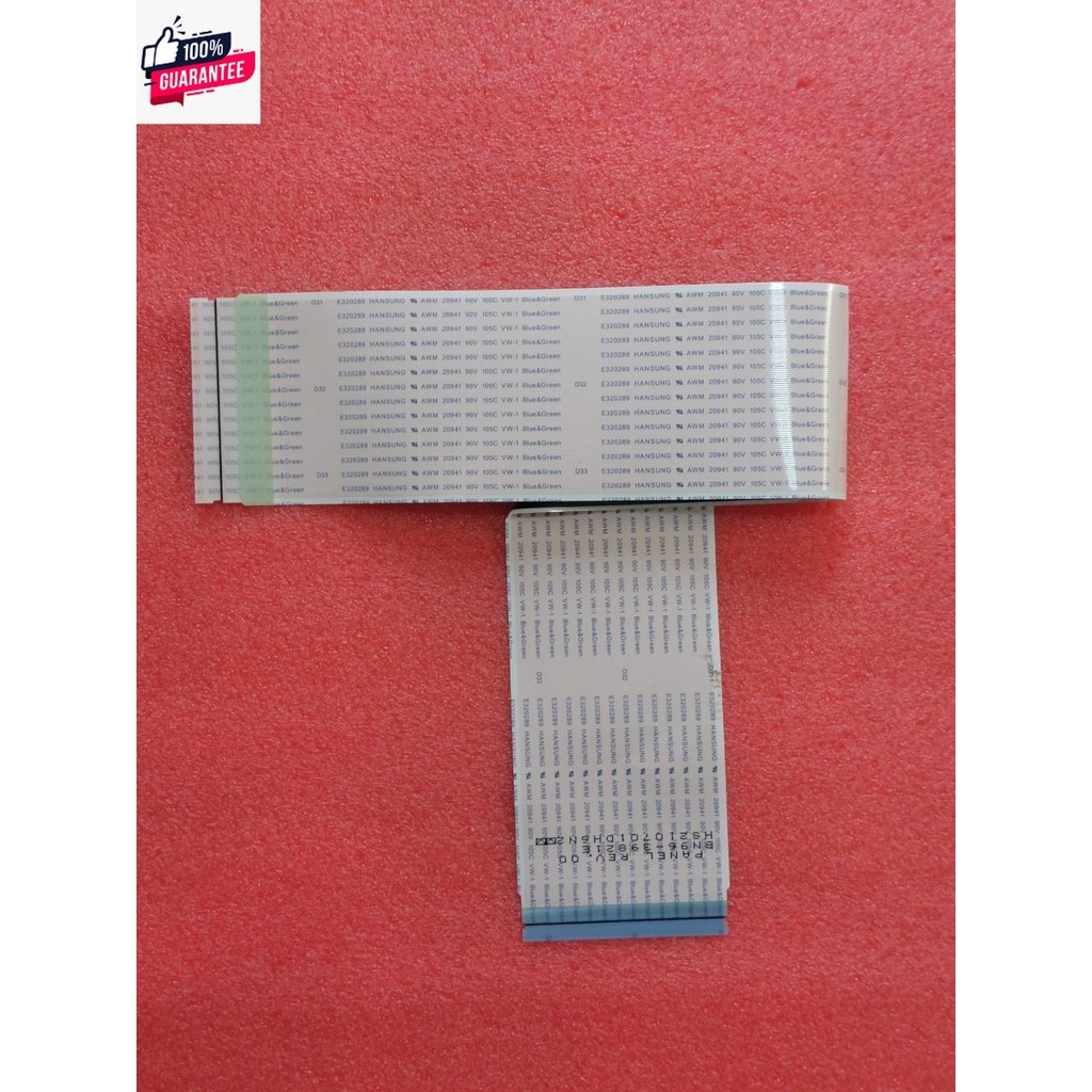 สายแพทีวีซัมซุง Flat Cable TV Samsung รุ่น UA43AU7700KXXT , พารท์ :BN96-39821E