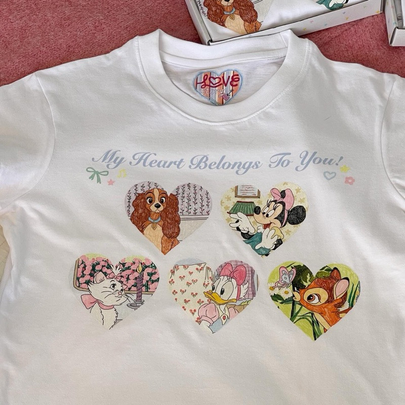 AIIZ การจัดส่งที่รวดเร็วlove scene collection Cotton 100% [S-5XL]