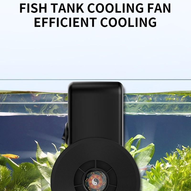 YU Aquarium Chiller พัดลมระบายความร้อน Aquarium Fan Cooling Aquarium อุณหภูมิควบคุม