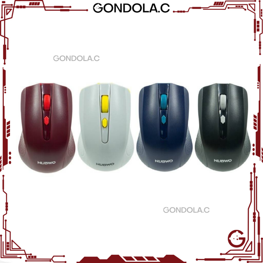 เม้าส์ไร้สาย Nubwo NMB-017 - สะดวก คล่องตัว
