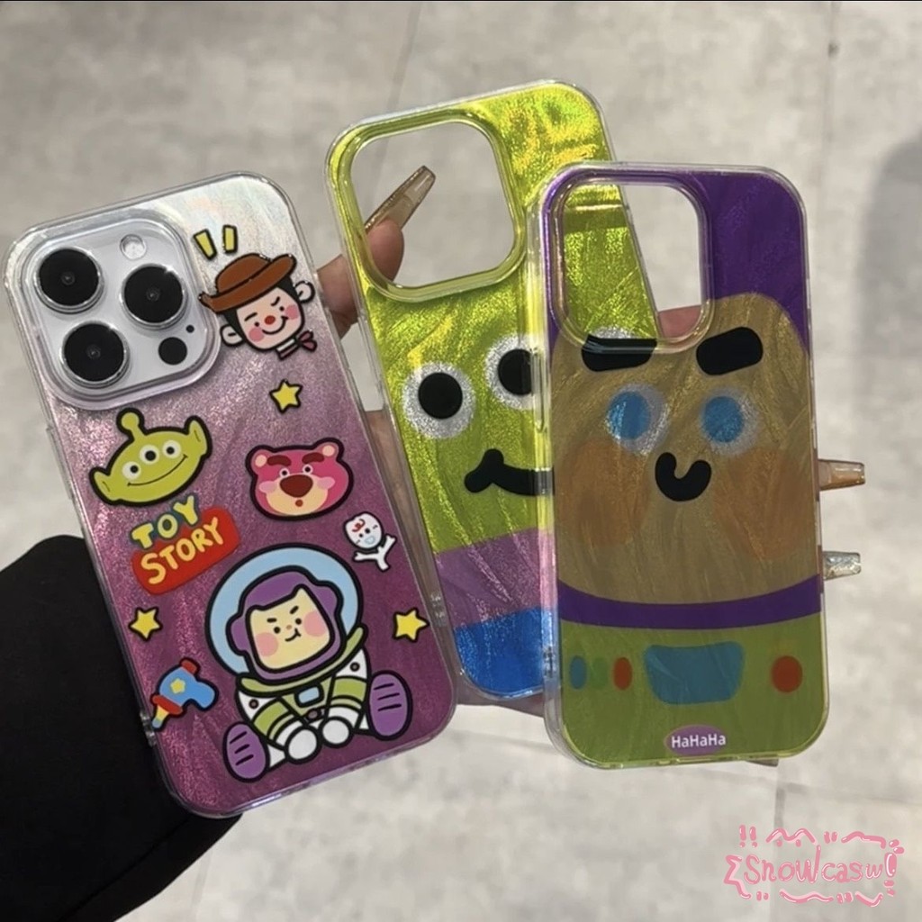 อนิเมะสุด Toy Story เอเลี่ยนสุดน่ารัก Buzz Lightyear เคสOPPO A7 A15 A9 A78 A15s A38 A35 A17 A1K A58 