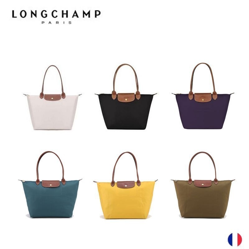 longchamp neo Le Pliage tote bag ขนาด L*M หูยาว กระเป๋าช้อปปิ้ง พับเก็บได้ กระเป๋า