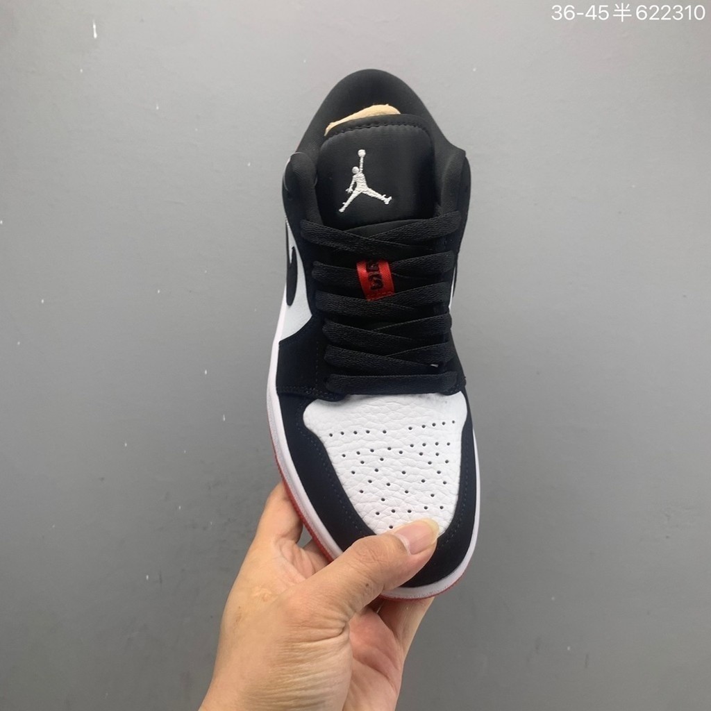 Air Jordan 1 Low Red White Black