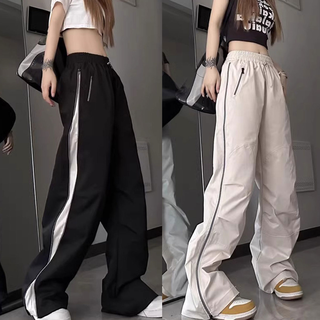 กางเกงขาสั้นแนวแฟชั่นสตรี ฤดูร้อน ดีไซน์กว้าง