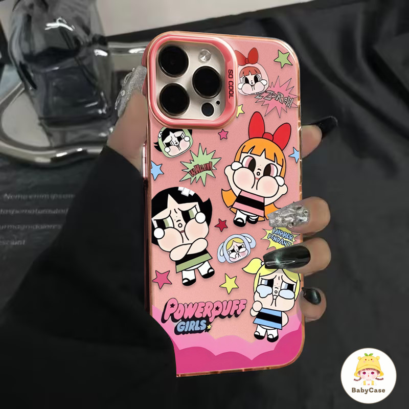 หวานสาว Powerpuff เคส VIVO Y16 Y36 Y20 Y27 Y11 Y17s Y12 Y27s Y15 Y21s Y22 Y31 Y30 Y35 Y12s Y91 Y21 Y02 Y17 Y33s - รูปที่ 5