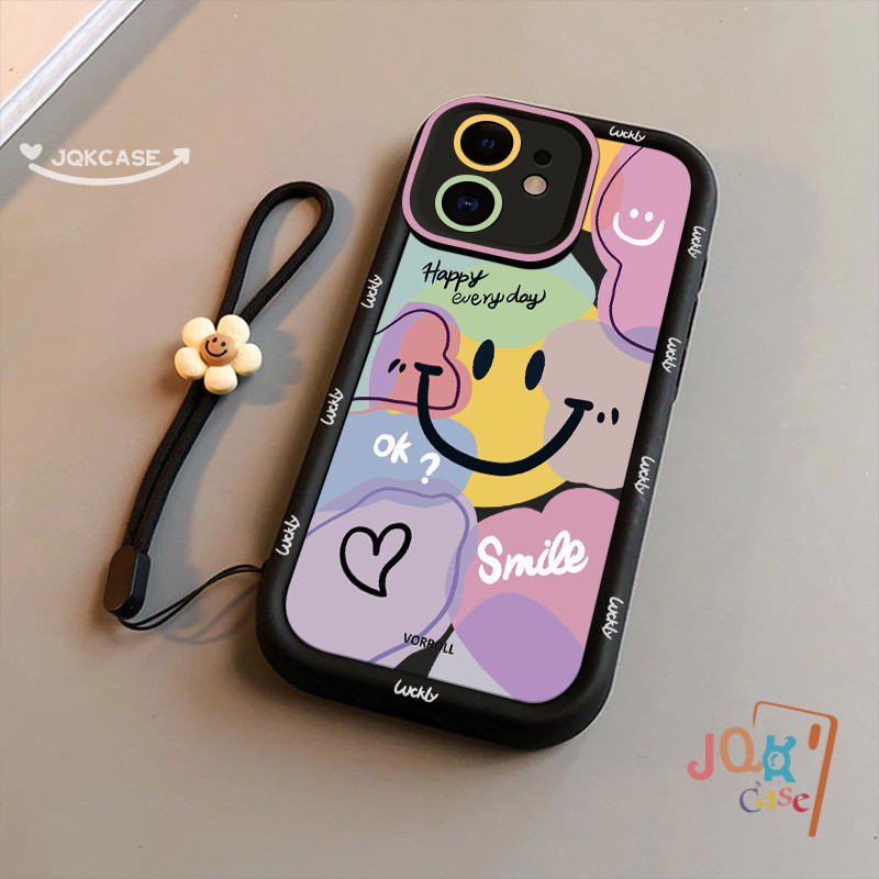 เคส เหมาะสำหรับ Redmi 12 13C 10A 12C A1 9T 9 10C 9A 9C NFC Note 9 12 11s 10 11 8 Pro Max Pro ยิ้มหน่อย โชคดี แฟชั่น เคส - รูปที่ 6