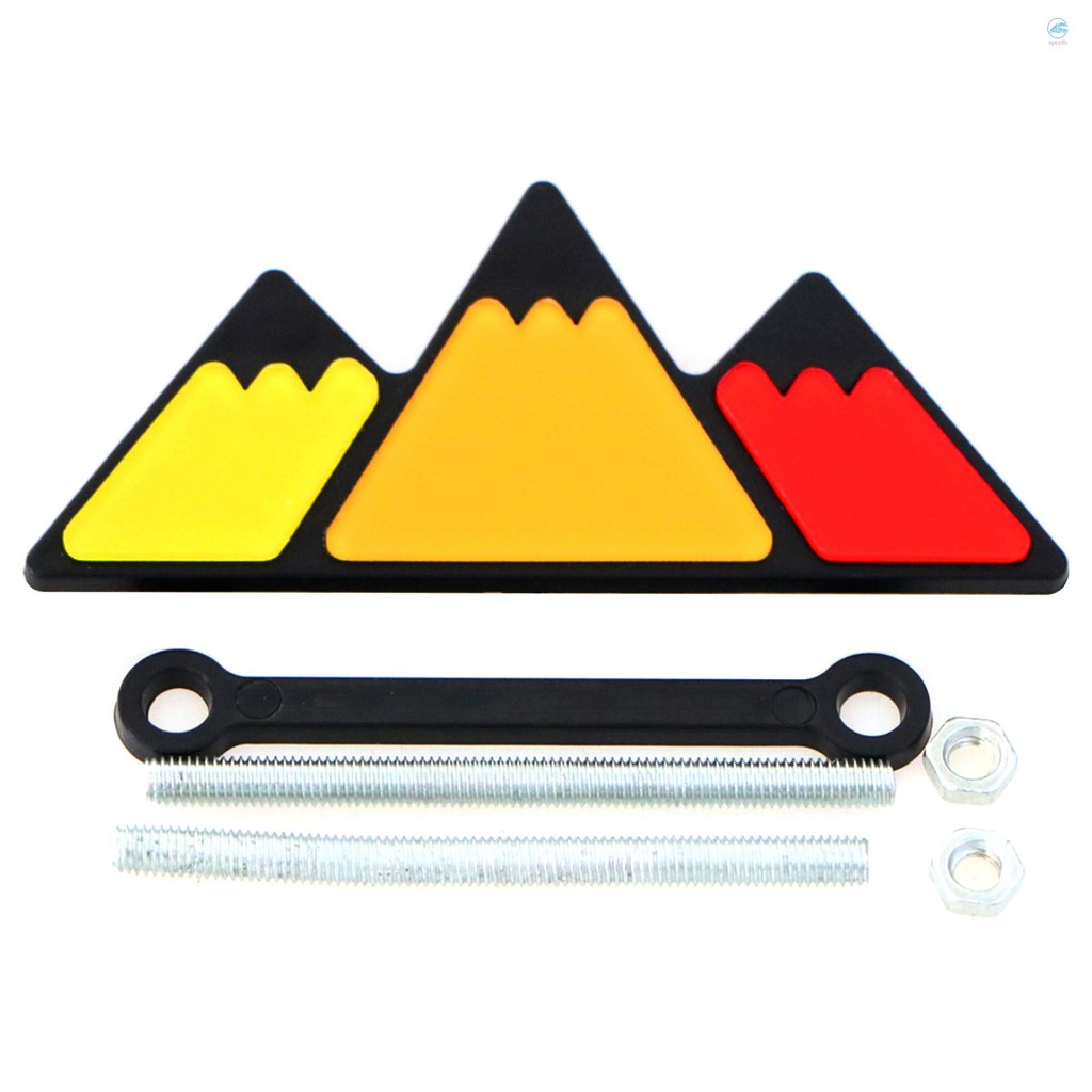 Crth Grille Badge Emblem ตกแต่งป้ายสําหรับ 4Runner Tundra Sequoia Rav4 Highlander