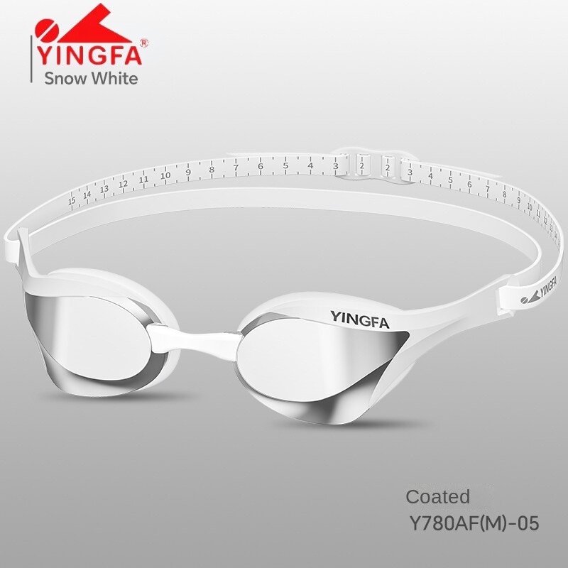 YINGFA แว่นตาว่ายน้ำมืออาชีพ เลนส์เคลือบกันน้ำ กันฝ้า ความคมชัดสูง แว่นว่ายน้ำออกแบบกระชับ กันน้ำซึม สำหรับฝึกซ้อมและแข่งขัน