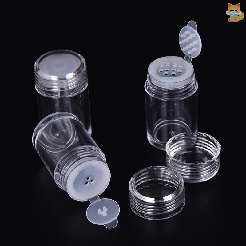 [VI] 1 PC 10ml Empry เครื่องสําอาง Sifter แป้งฝุ่น Jars คอนเทนเนอร์ฝาเกลียว DIY แต่งหน้า TH