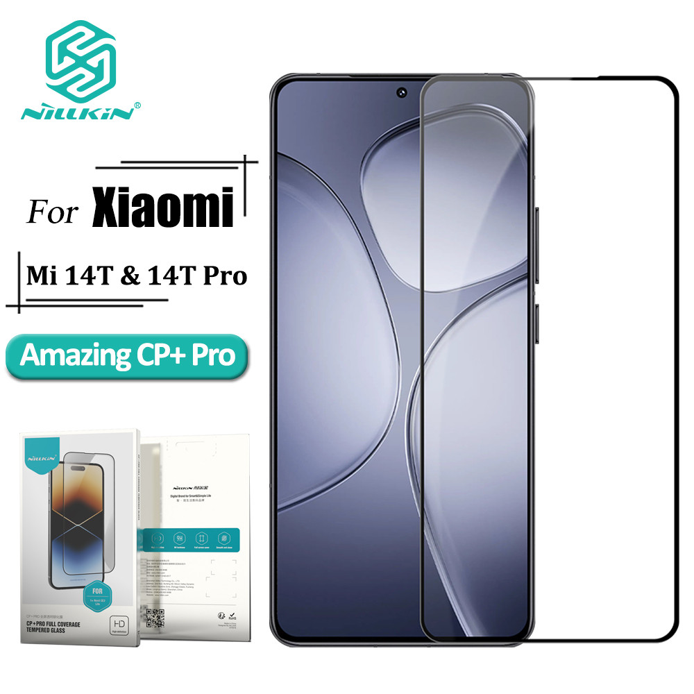Nillkin CP + Pro Series กระจกนิรภัยหน้าจอสําหรับ Xiaomi 14T / 14T Pro 9H Anti Explosion Screen Protector