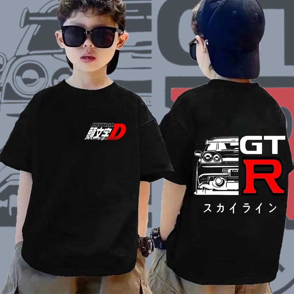 Kids T-shirt ใหม่ The 911 GT3 RS ผ้าฝ้าย การพิมพ์ เด็กชาย สวมใส่สบาย 90-150ซม. อายุ 3-12 ปี เสื้อยืดเด็ก ผ้าฝ้ายแท้