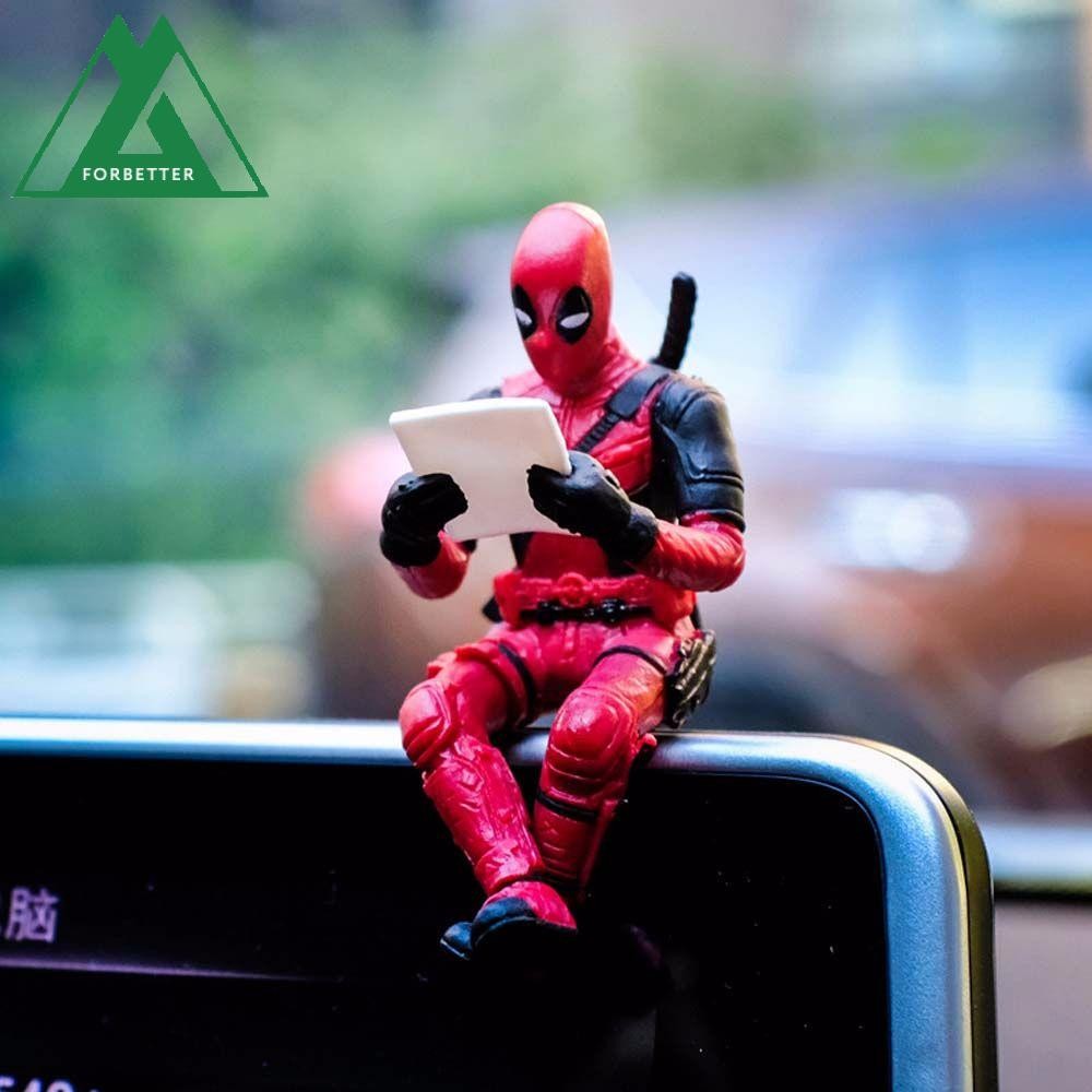 Forbetter Deadpool รุ่น Miniatures สําหรับของขวัญเด็ก Creative ตุ๊กตา Marvel Superhero รุ่น Figuals Auto เครื่องประดับรุ่นของเล่น Action Figure