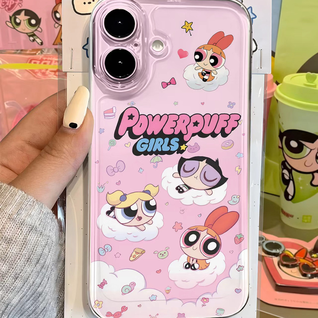 Cloud Little Policewoman เหมาะสําหรับ Apple 16/15/14/13promax เคสโทรศัพท์ 12/11/xr นุ่ม xs Creative 7plus เคสโทรศัพท์
