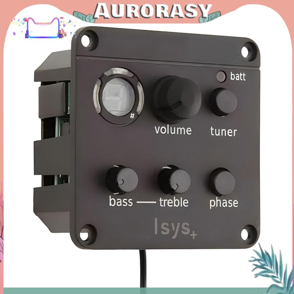 ปิ๊กอัพกีตาร์โปร่ง EQ Piezo Equalizer Pickup สําหรับอุปกรณ์เสริม Fishman ISYS +