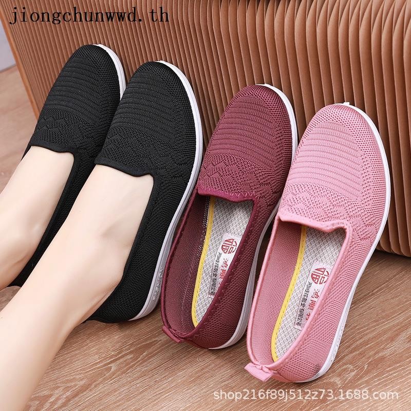 【พร้อมส่ง】รองเท้ากีฬาลําลอง ผ้าตาข่าย กันลื่น ระบายอากาศ ใส่สบาย แฟชั่นฤดูร้อน สําหรับผู้ชาย และผู้หญิง ไซซ์ 36-48