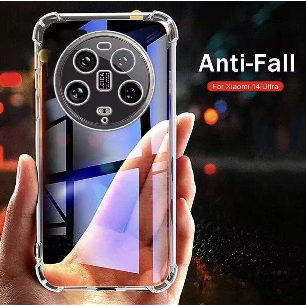 เคสTPUใสกันกระแทกแบบคลุมกล้อง สำหรับ Xiaomi 14Ultra/Mi14Ultra พร้อมส่งจ่กกรุงเทพ