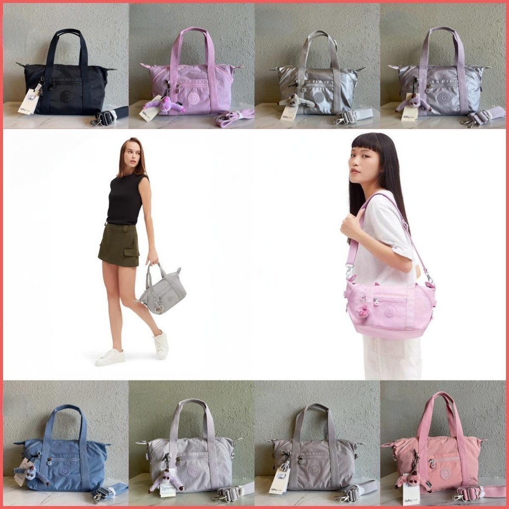 Klipling Womens Small Waterproof Crossbody Bag ART MINI Nylon Shoulder Bag Multi Color Sling Bag K15410