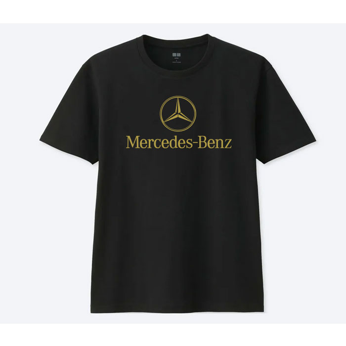 Tshirt BENZ MERCEDES GOLD EDITION T SHIRT  เสื้อยืด คอกลม รถยนต์ สีทอง SIZE M -3XL（S-5XL）