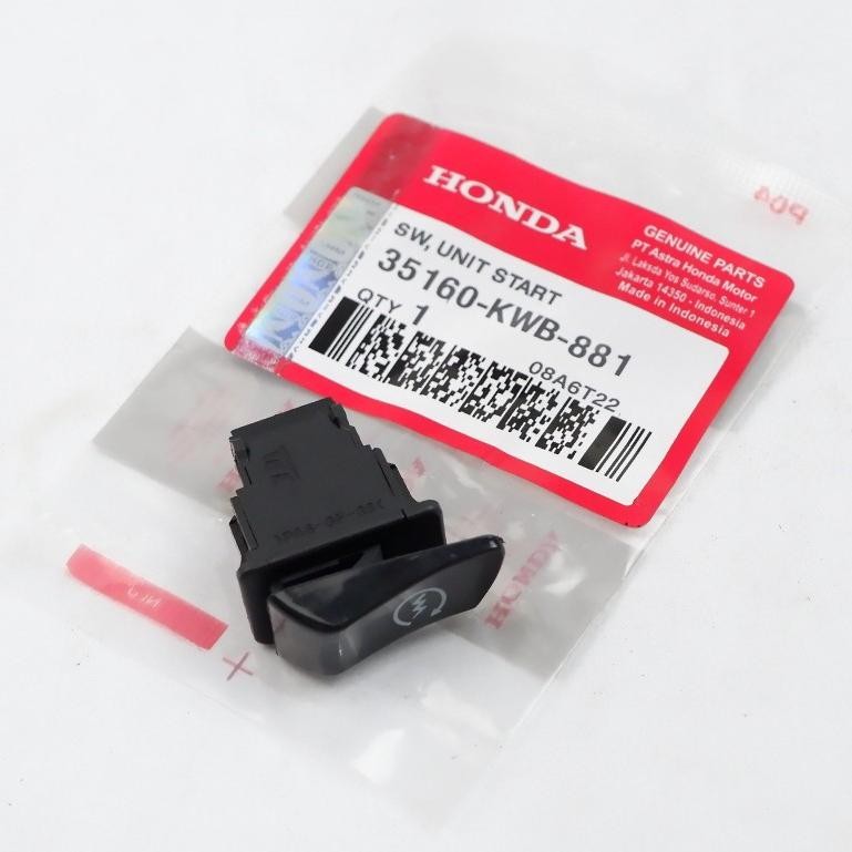 Tombol Honda Beat FI / Vario / Blade FI / Revo KWB ปุ่มสตาร์ท อะไหล่รถมอเตอร์ไซค์