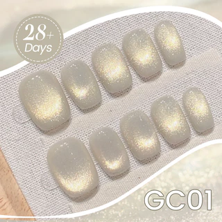 Born PRETTY 10ml Gold Cat Magnetic Gel ความรู้สึกฤดูใบไม้ร่วง Soak Off UV Gel Nail Art Varnish