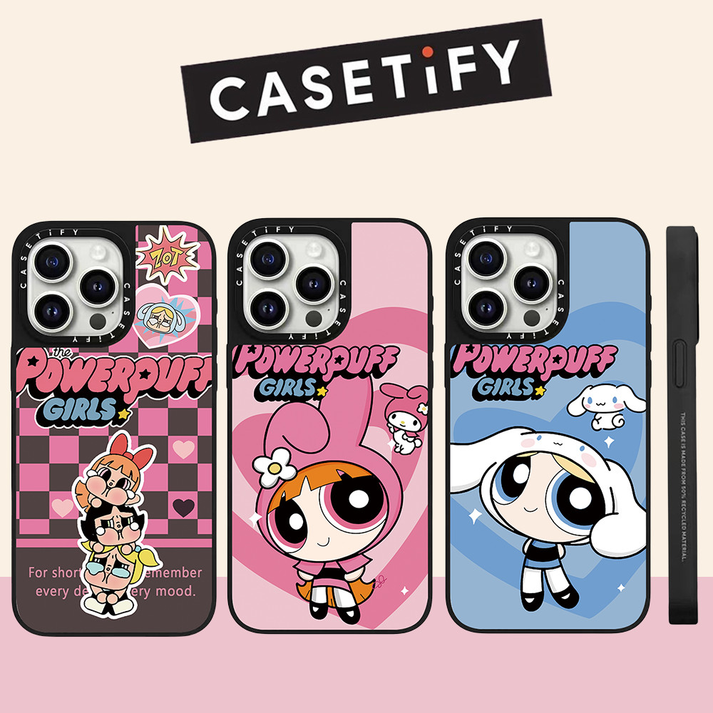 Casetify Love Heart Girl Hard เคสโทรศัพท์สําหรับ iPhone 16ProMax 16Pro 16Plus 15ProMax 14 13 12 11 กรณีห่อกันกระแทกด้านหลังอะคริลิคปลอก
