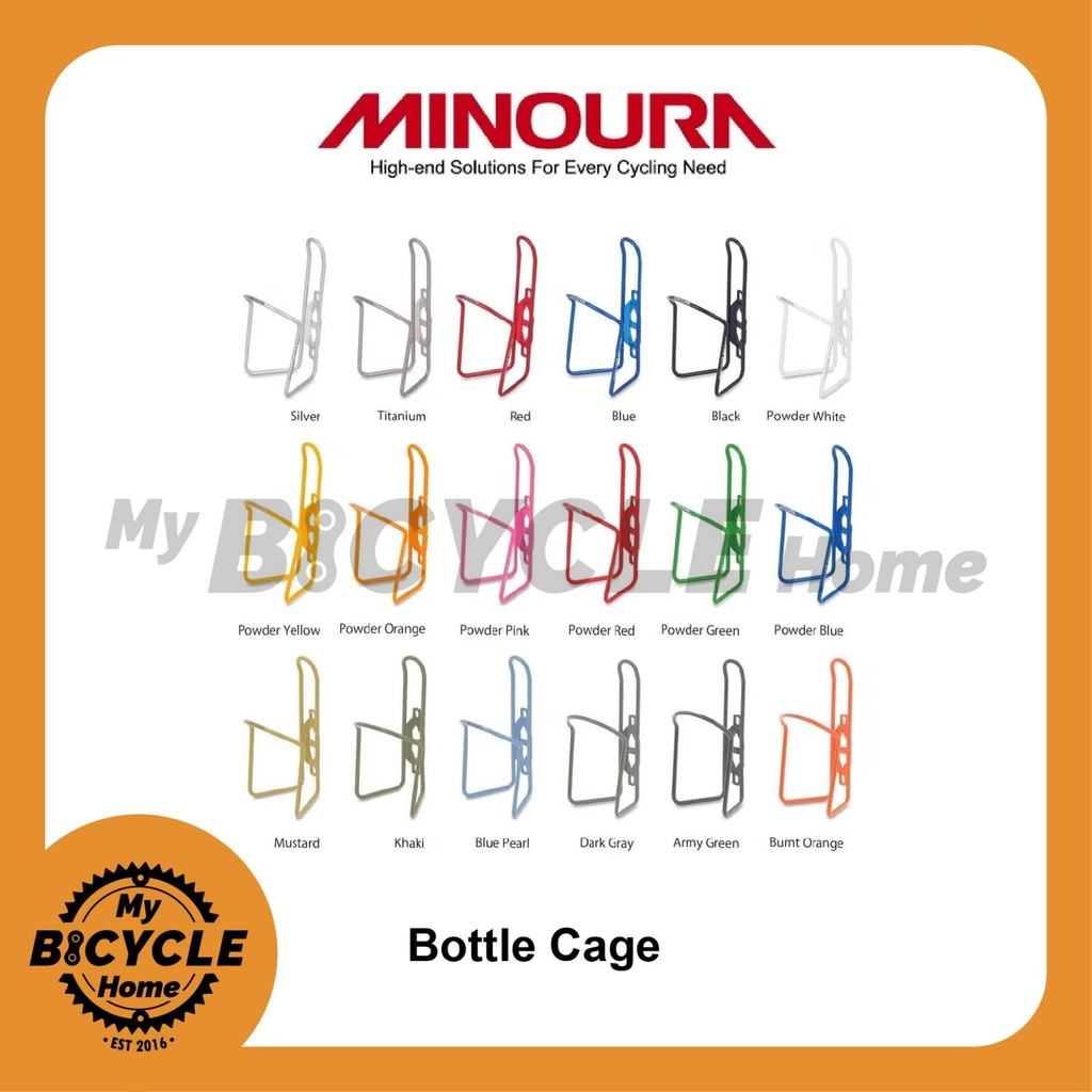 MINOURA ขวดน้ําจักรยาน CAGE DURA-CAGE AB100-4.5 LIGTWEIGHT BOTTLE CAGE 38G+-
