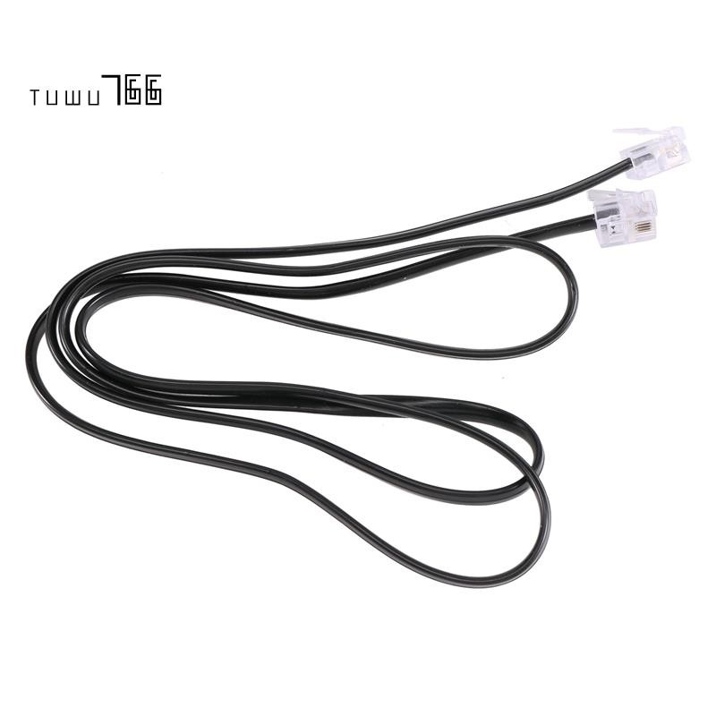 RJ11 6P4C สายสายโทรศัพท์ ADSL em 1 เมตร