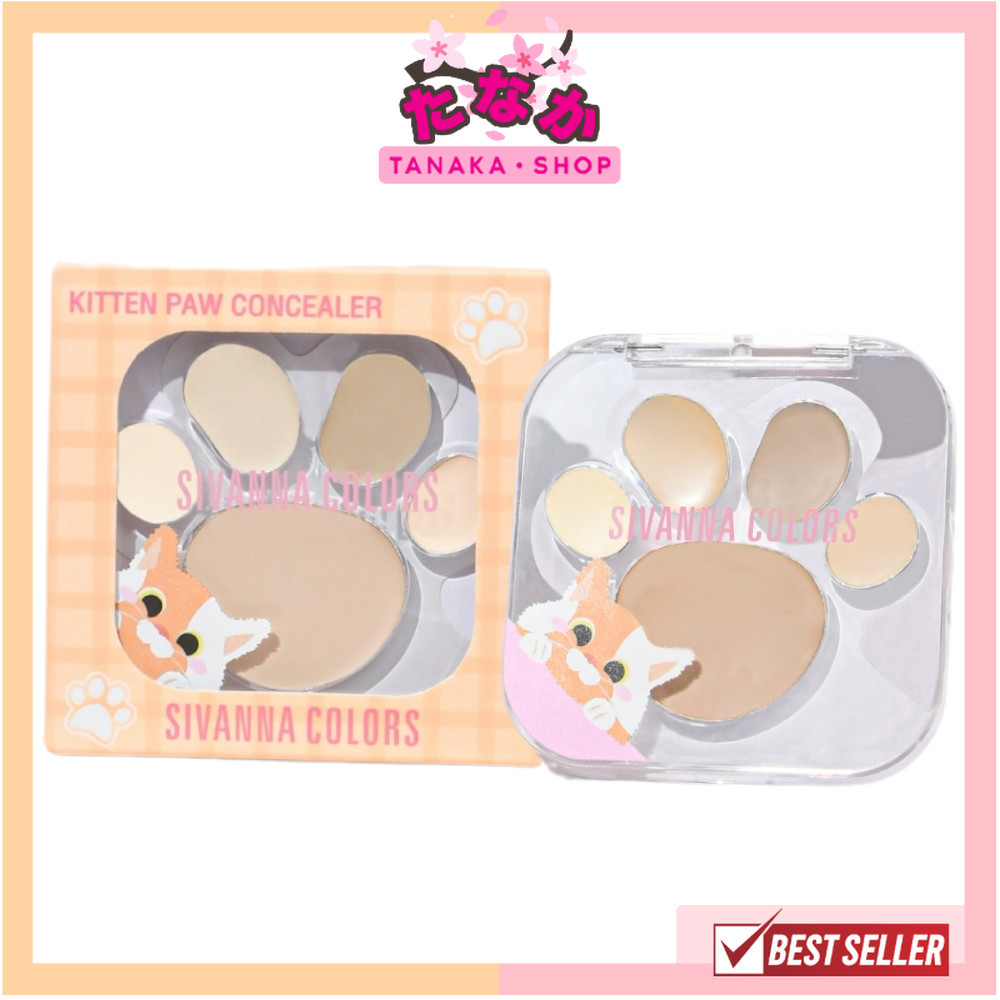 🔥แท้/ดีลสุดคุ้ม/ไลฟ์ทุกวัน🔥(1ชิ้น) HF554 Sivanna Colors Kitten Paw Concealer คอนซีลเลอร์ (M)