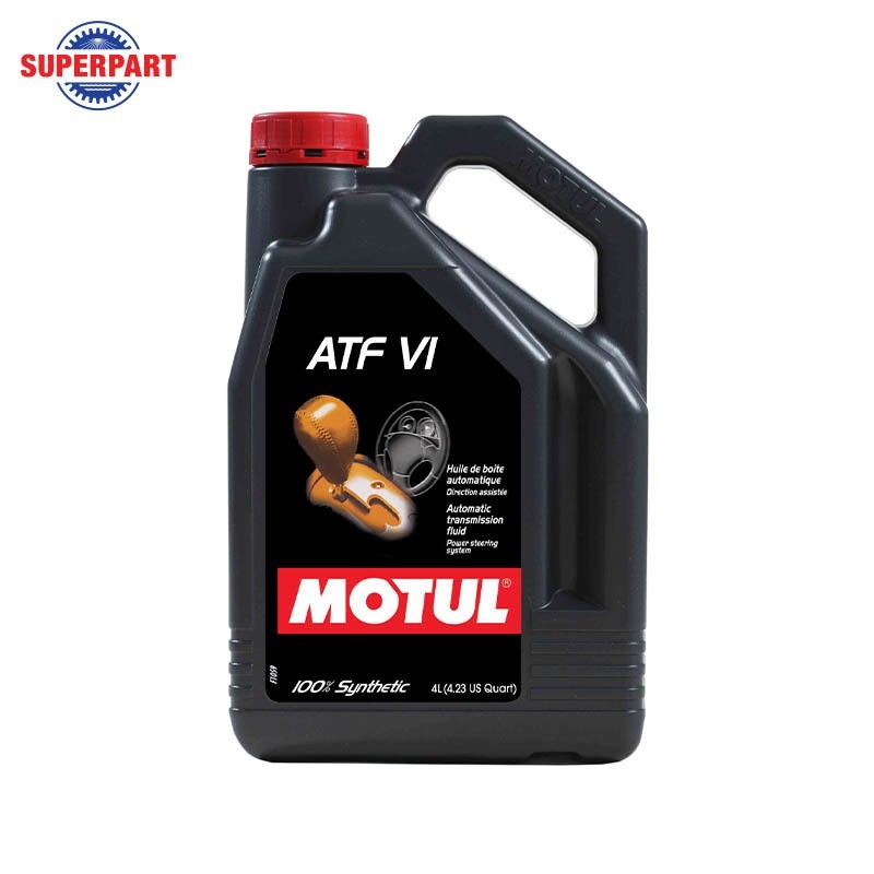 motul โมตุล น้ำมันเกียร์ AFW_VI DEXRON 6(4L)- (111807)