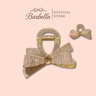 Barbella กิ๊บโบว์เพชรทรงหรู กลิตเตอร์ประกายเงางาม รุ่น Giselle (BB034)