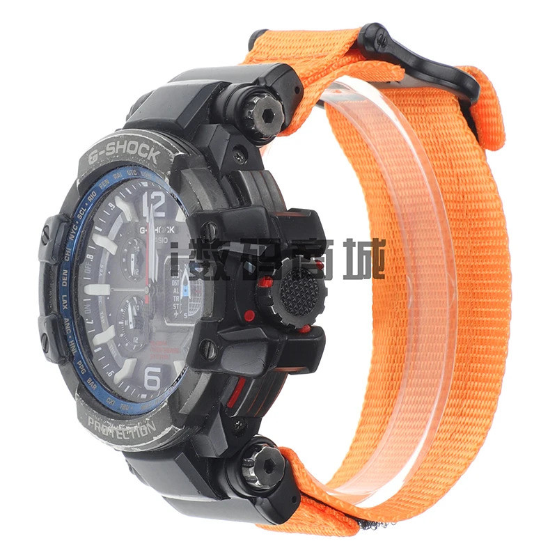 สายนาฬิกาไนลอนสําหรับ Casio G Shock GPW-1000 GPW 1000