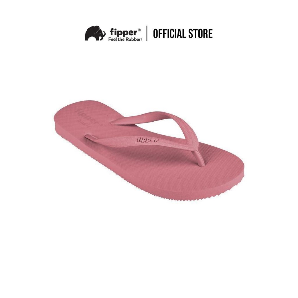 Fipper Selipar Basic S Getah Brown (Thatch) - Fipper Slipper Basic S Rubber Brown (Thatch)