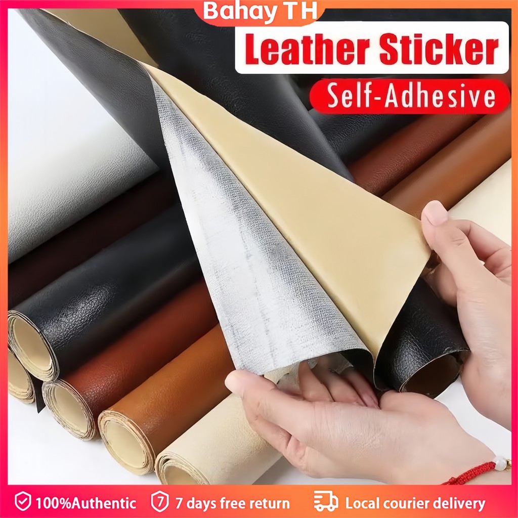 50X137 ซม.โซฟา Patch เฟอร์นิเจอร์โต๊ะเก้าอี้สติกเกอร์กระเป๋ารองเท้า FIXED Patch PU สติกเกอร์ DIY Patch self-กาวหนัง