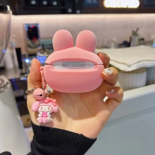 Kuromi น่ารัก Airpods 4 กรณีป้องกัน Airpods Pro 2 กรณีหูฟัง Airpods Gen3 กรณีซิลิโคน Gen2 ครอบคลุม