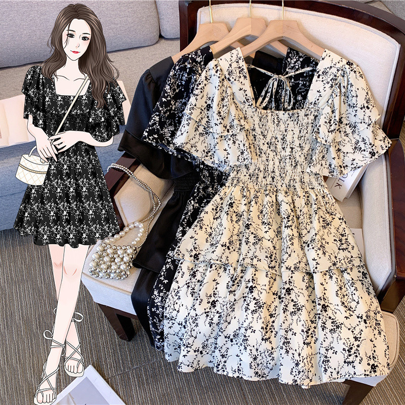 XUWEN กรกฎาคมชุดผมตรง Plus ขนาดเสื้อผ้าผู้หญิง 2025 ไขมัน มม.ปกปิดหน้าท้อง Slimmer ดูสไตล์ตะวันตกลดอ