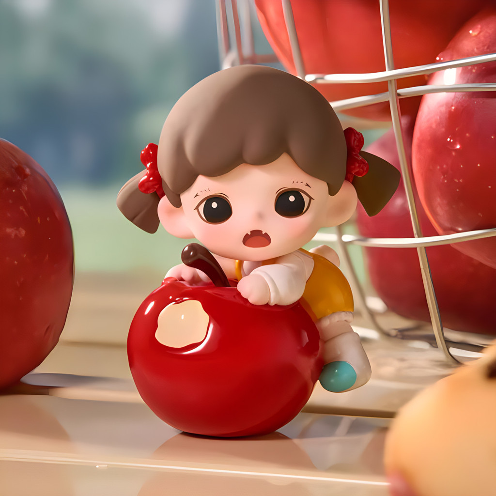 TNTSPACE I Love Fruit Series zorra รูปมินิของขวัญเดสก์ท็อปตกแต่ง