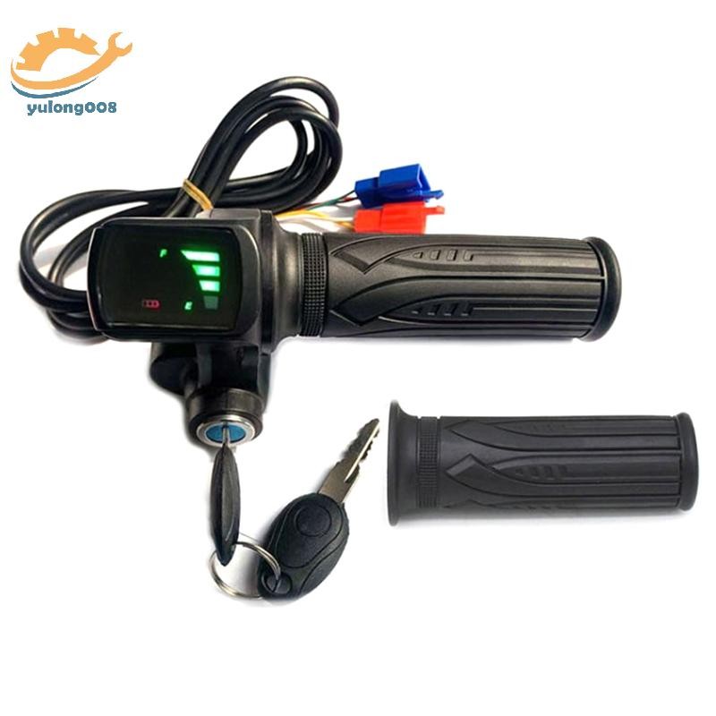 คันเร่งจักรยานไฟฟ้าและสกู๊ตเตอร์ 36V/48V สำหรับ E-bike สินค้าพร้อมจอแสดงผล LED TH