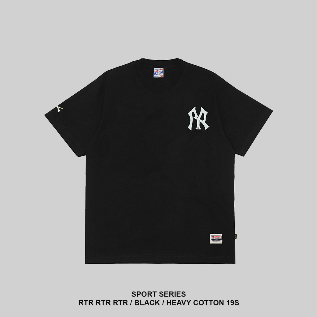 RAWTYPE RIOT RTR RTR RTR - สีดํา