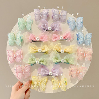 กิ๊บโบว์สไตล์เกาหลีสำหรับเด็ก พร้อมลายเจ้าหญิง เหมาะสำหรับฤด…