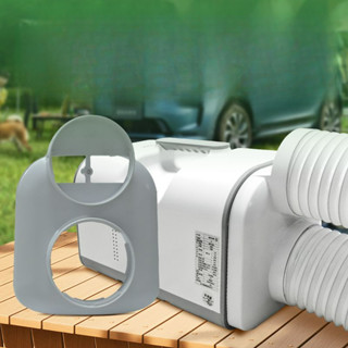 (ราคาต่ำสุด)ชุดอุปกรณ์เสริมเครื่องปรับอากาศแบบพกพาท่อไอเสียเ…