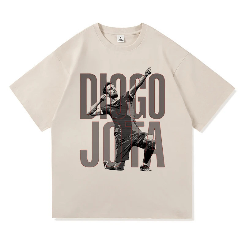 RIP Diogo Jota T-shirt แฟชั่นฤดูร้อน Unisex สไตล์ Harajuku Aesthetic Retro คุณภาพสูง เสื้อยืด