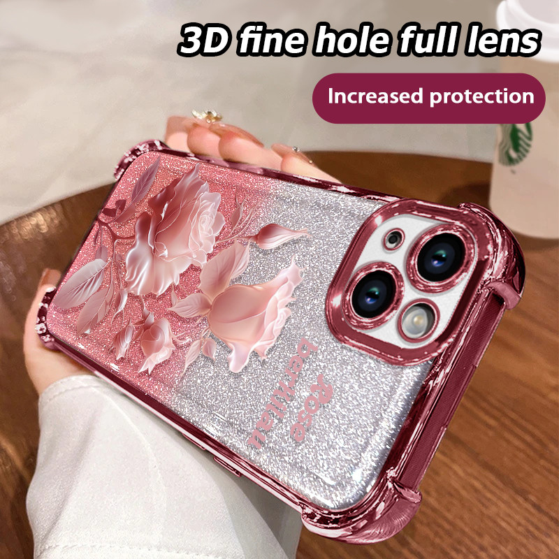 MAWAR MERAH XWADDFSK190 เคสโทรศัพท์เหมาะสําหรับ IPHONE OPPO VIVO REDMI1 S4M5UNGRE4LME INFINIX Pink R