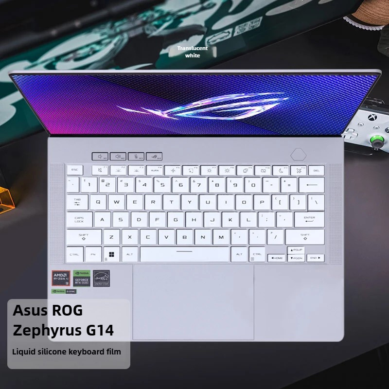สําหรับ Asus ROG Zephyrus G14 2025 GA403 GA403WW GA403WR GA403 UP GA403 UV GA403UI GA403UV GA403U UU 14 "แล็ปท็อปแป้นพิมพ์ผิวซิลิโคน
